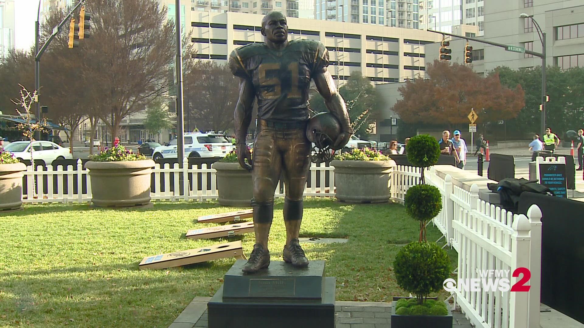 Sam Mills is one of eight “Heroes of the Game” to be elected into the Pro Football Hall of Fame.