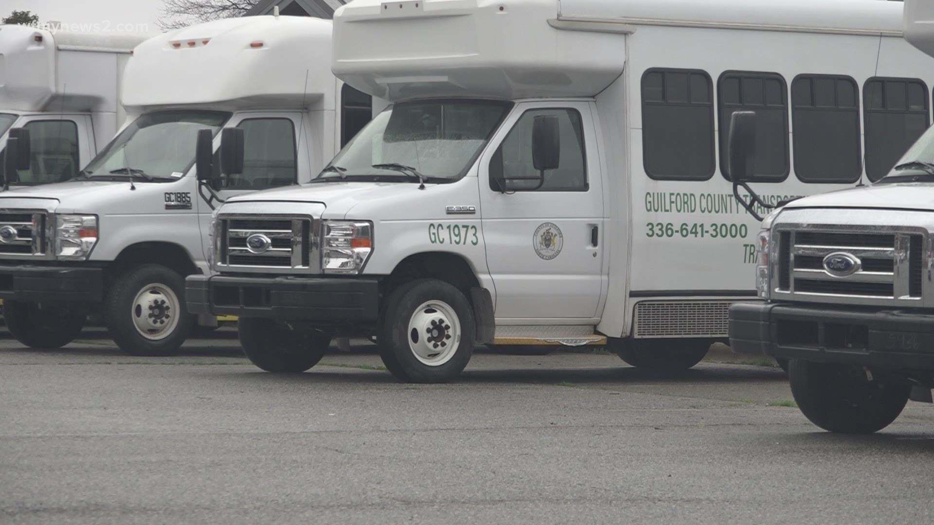 The county’s transportation and mobility service received just over $73,000 from NCDOT to offer free rides to vaccine appointments. Call 336-641-2561 to schedule.