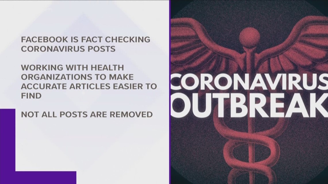 The social media site is aiming to tackle fake news with the coronavirus.