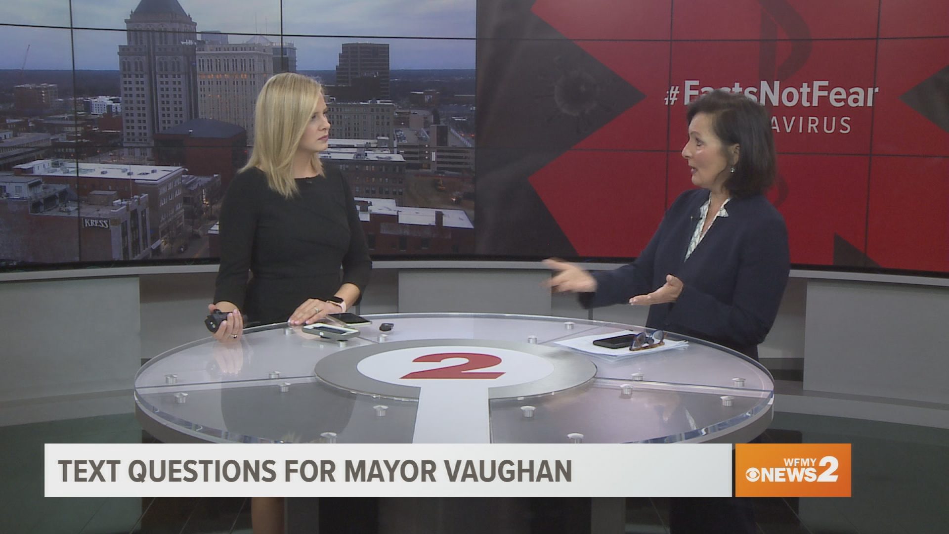 Greensboro Mayor Nancy Vaughan says restaurants and bars haven't closed yet, but whether they do depends on the Governor's next move.