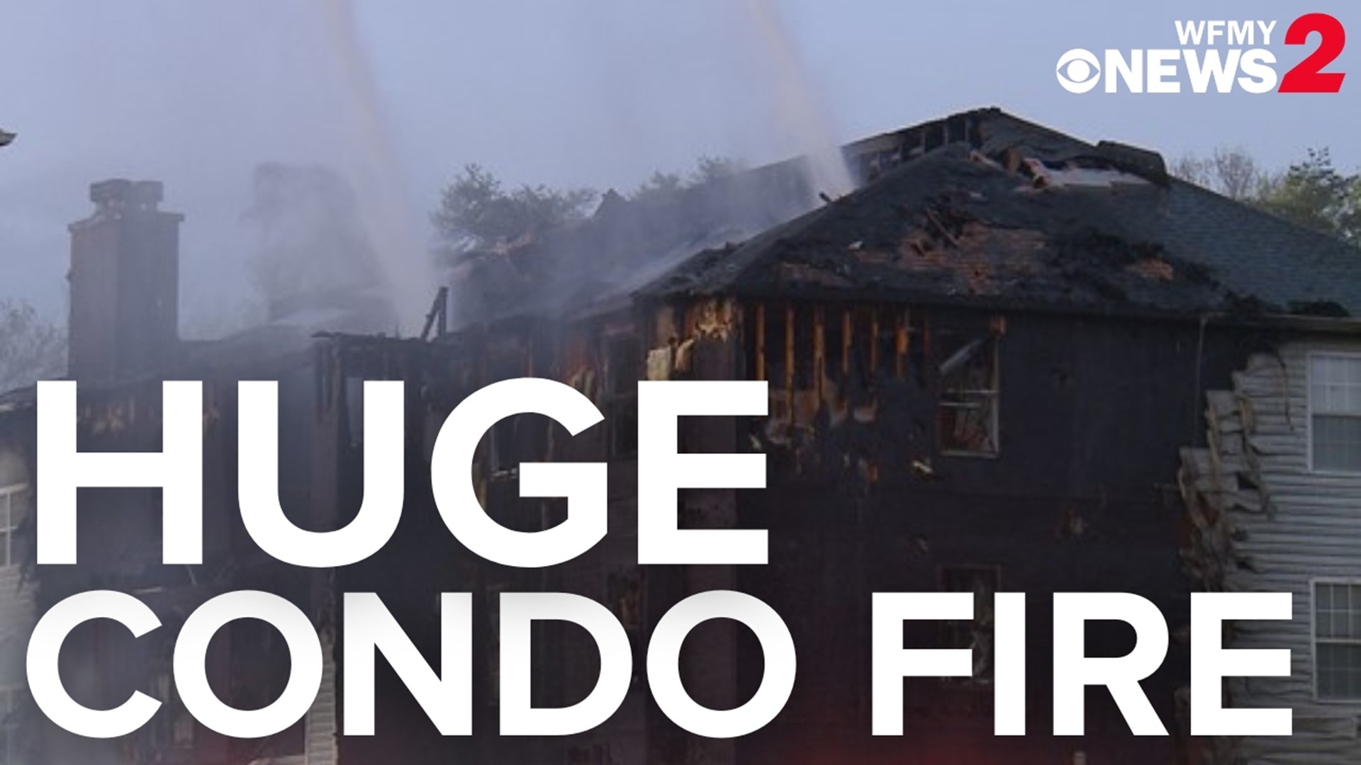 Multiple people need a place to stay after a fire destroyed a condo building.