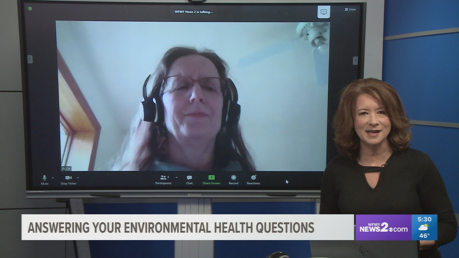 Guilford County Environmental Health Manager Paula Cox answers viewer questions about health protocols.