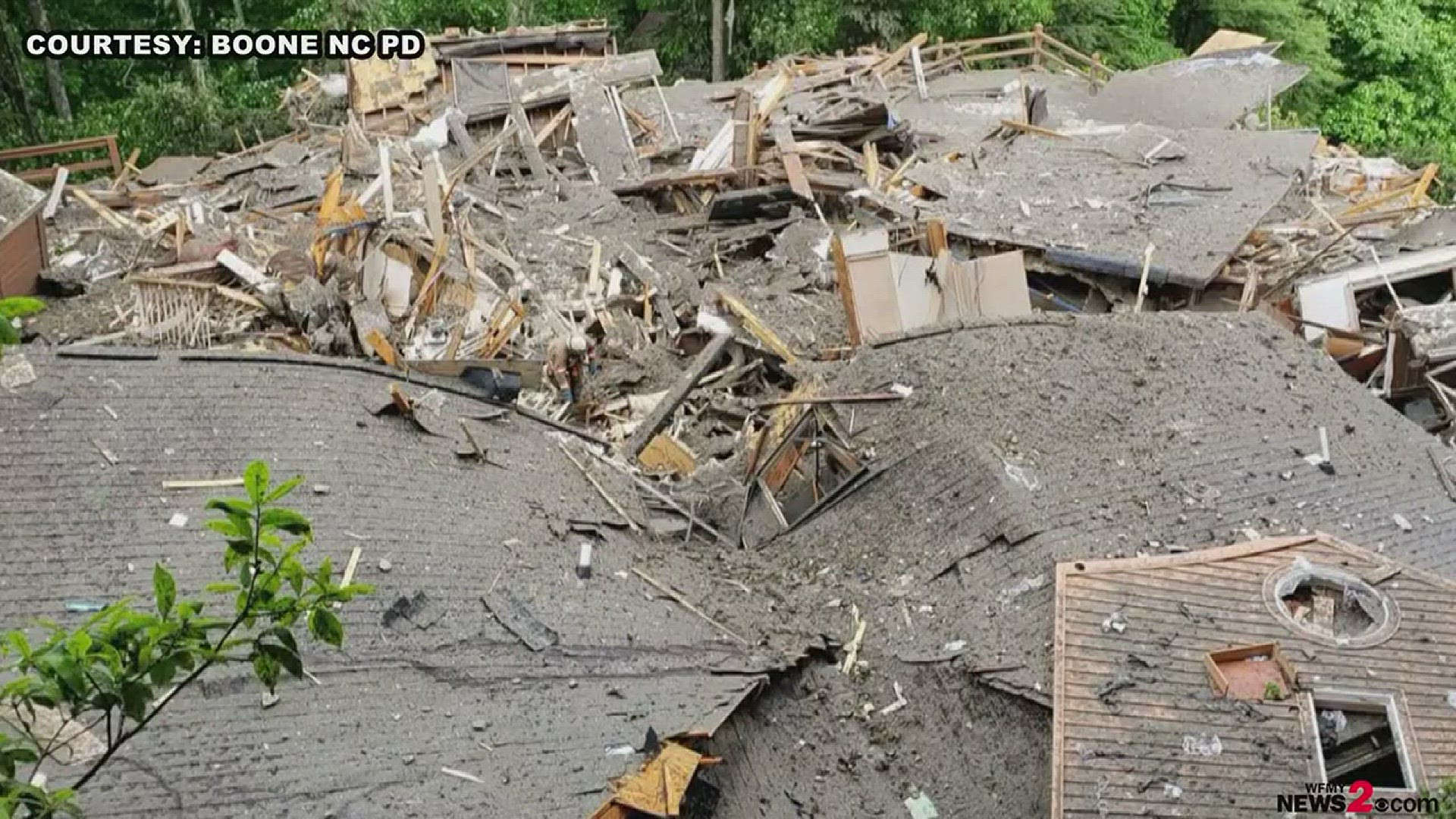 Two people have died in a mudslide in Watauga County NC