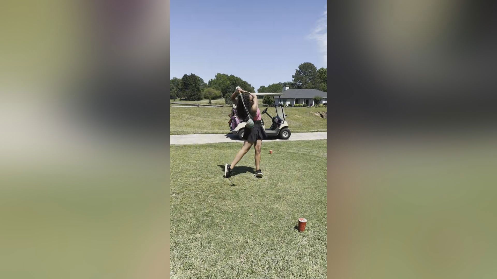 WFMY News 2's Sydni Moore shares why she enjoys golf. She learned how to play from her Uncle.