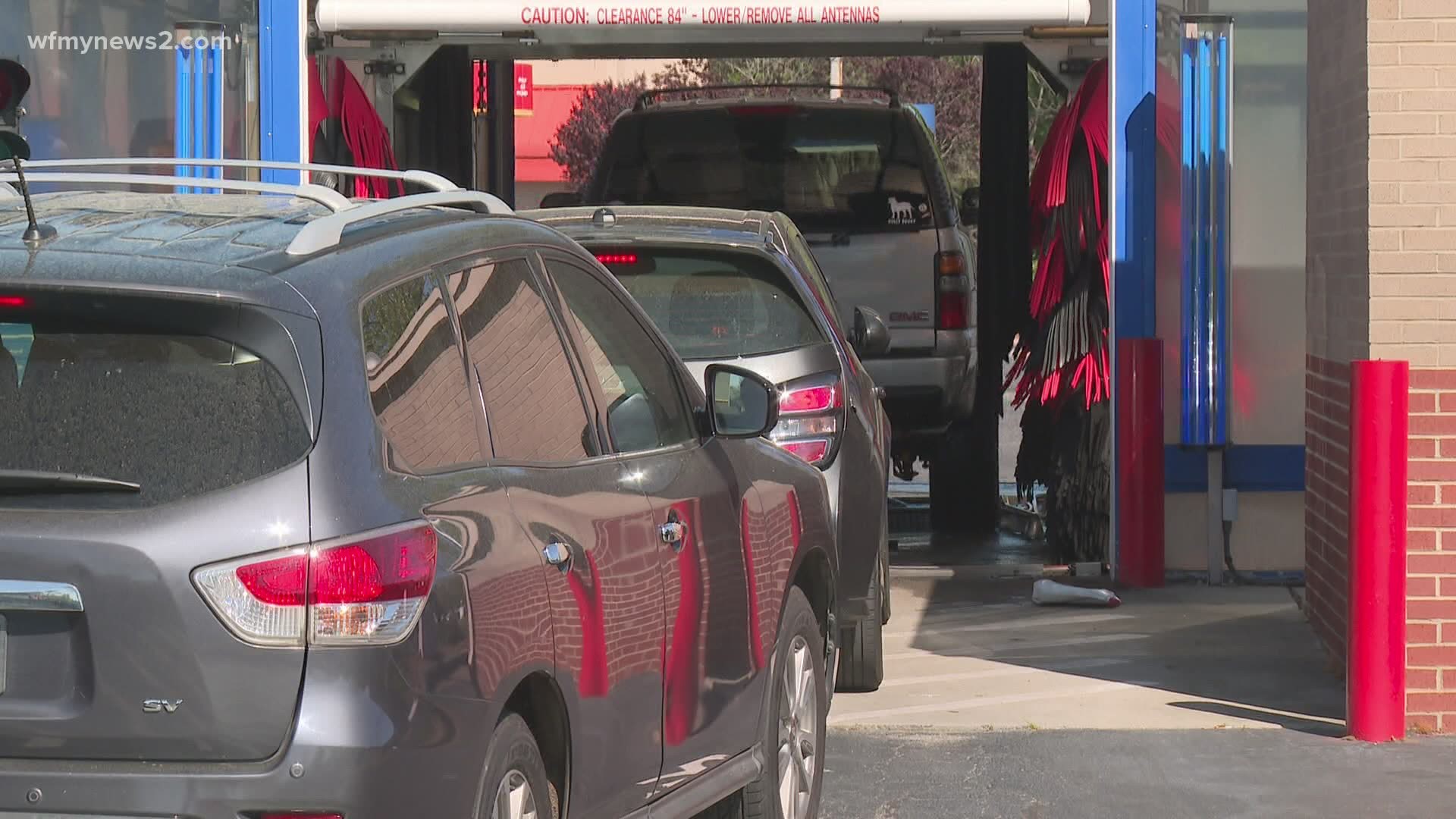 Jo Ann Gough said something went wrong when she pulled into the car wash. The damage cost hundreds of dollars.