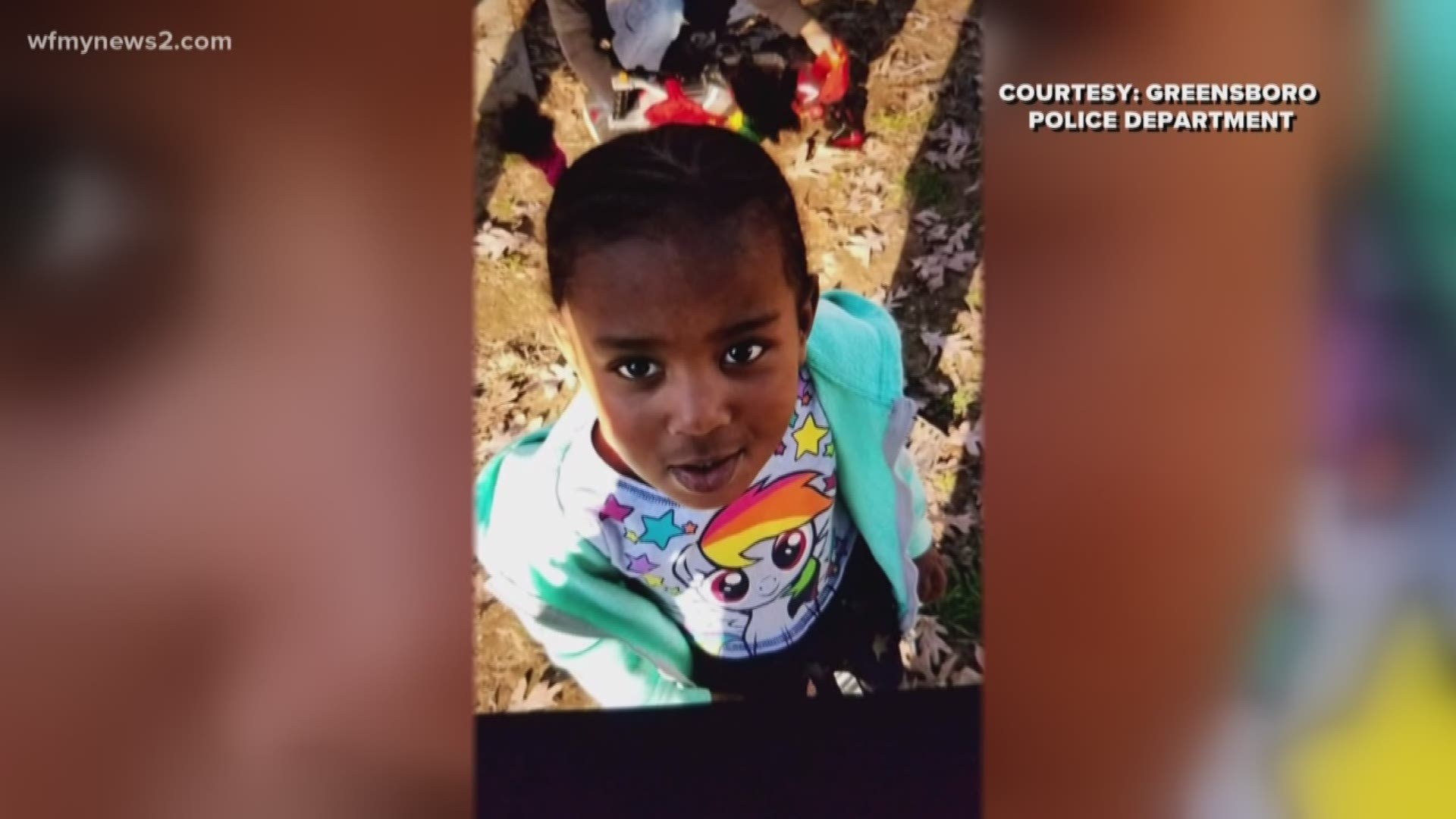 Investigators say they found the little girl alone outside a church on Dillard Street.