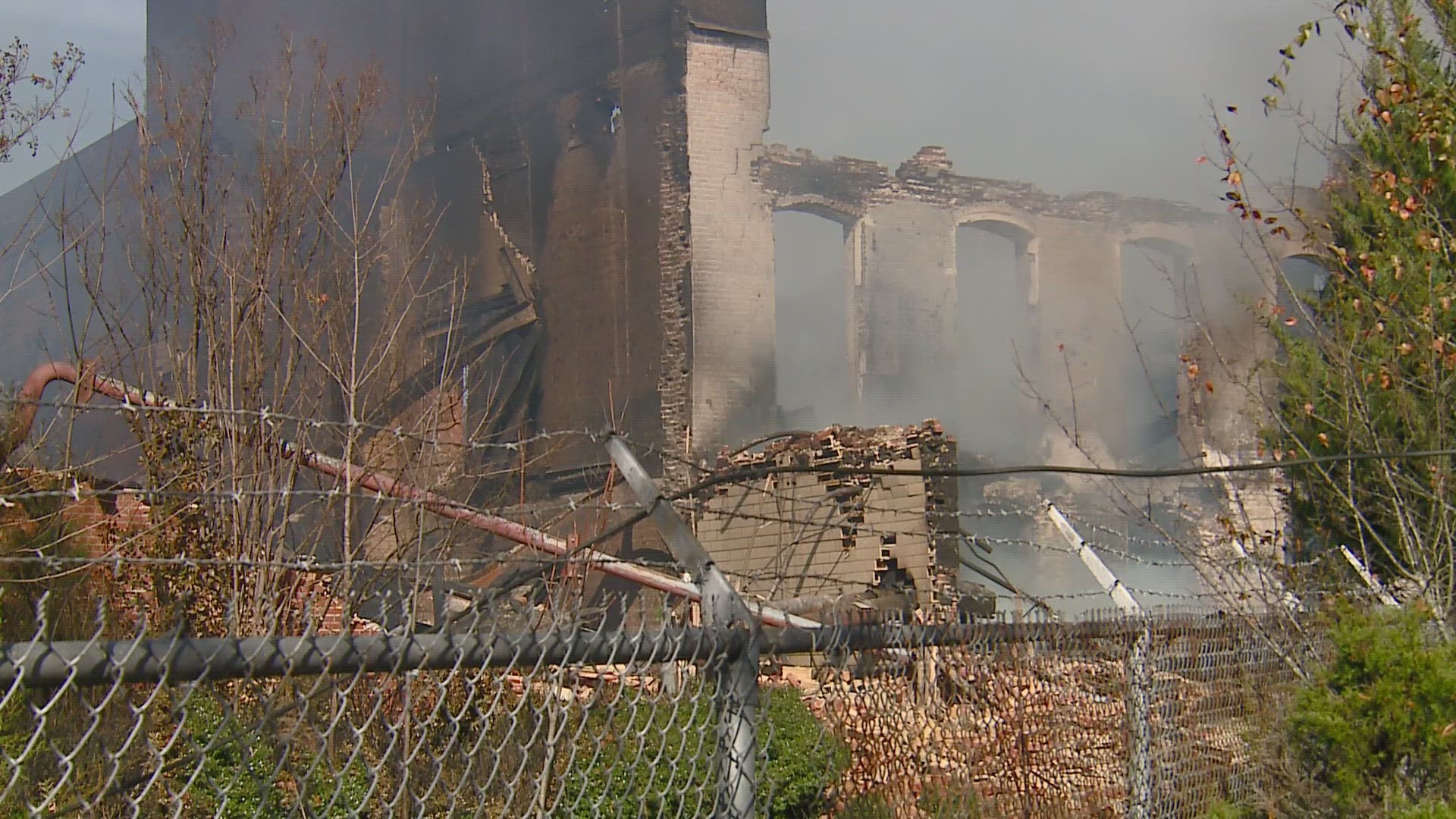 Graham’s mayor says they’re asking the abandoned mill’s owners to bring the property up to compliance or sell.