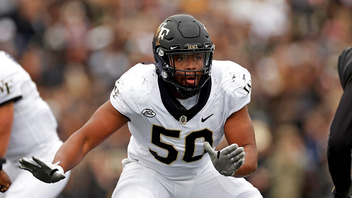 Wake Forest OL Zach Tom selected in Fourth Round of NFL Draft by