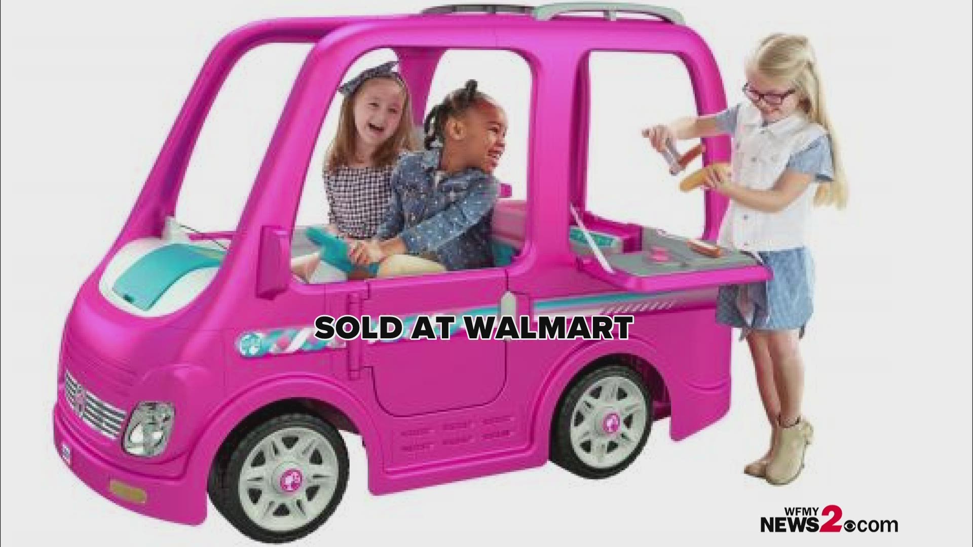 Fisher-Price is recalling 44,000 Children’s Power Wheels Barbie Dream Campers. The Consumer Products Safety Commission (CPSC) said the Power Wheels can continue to run after the foot pedal is released, posing an injury to a child.