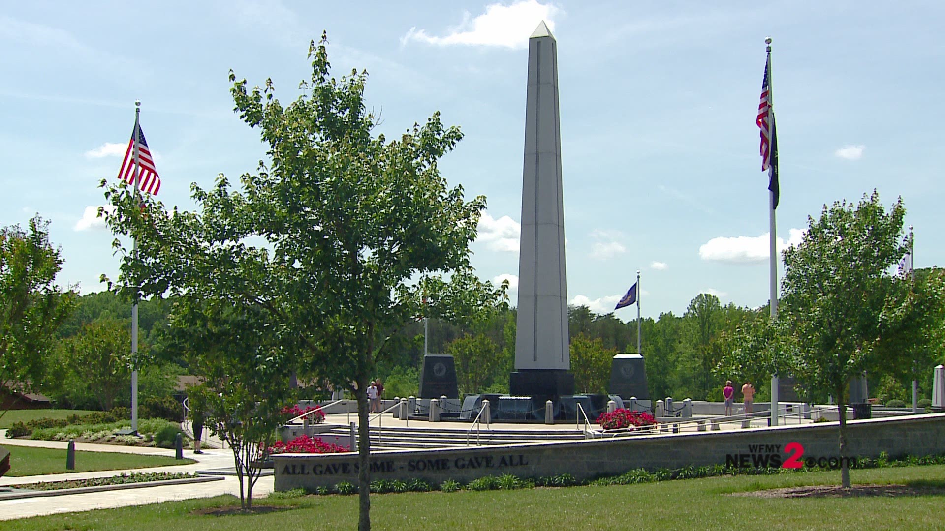Here's a look around Carolina Field of Honor in Kernersville this Memorial Day weekend. It is the largest veterans' memorial on the east coast outside of D.C.