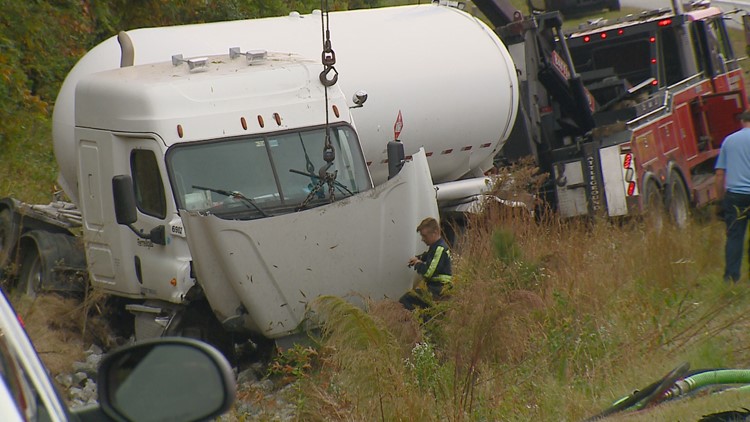 tank truck rollover