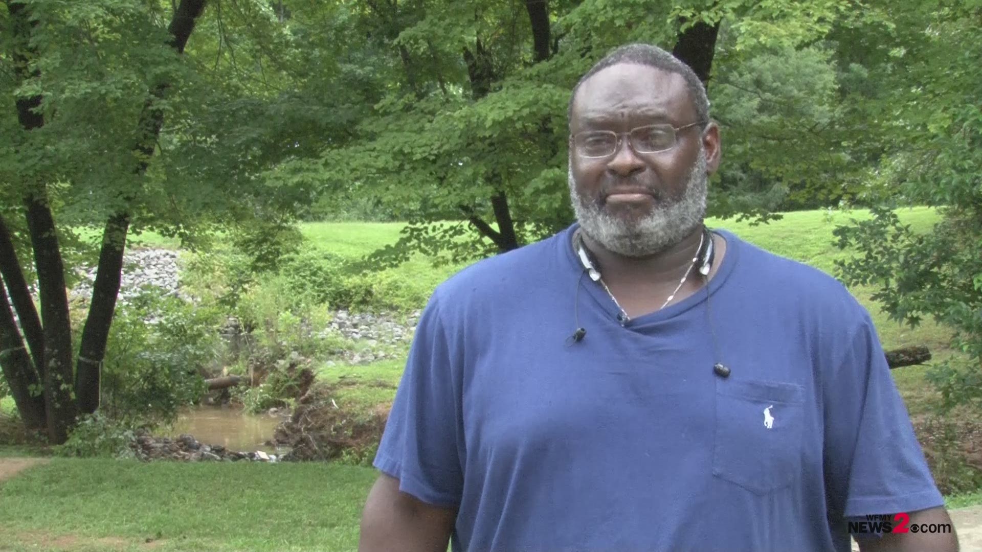 Kernersville Man Finds Fish After Flooding