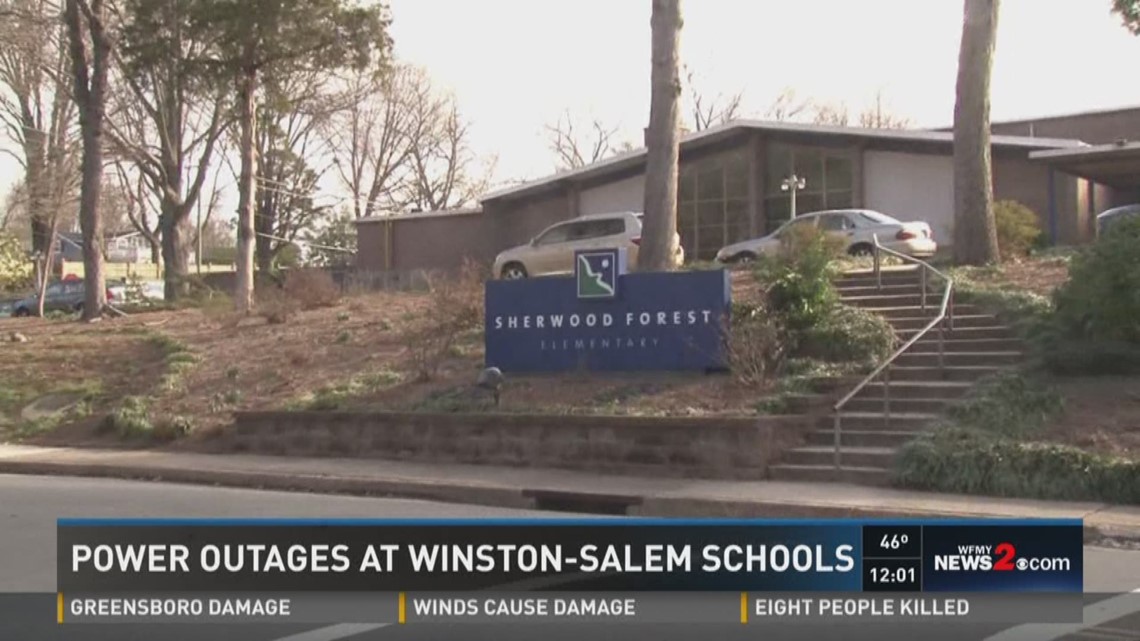 Power Outages At Winston-Salem Schools | wfmynews2.com