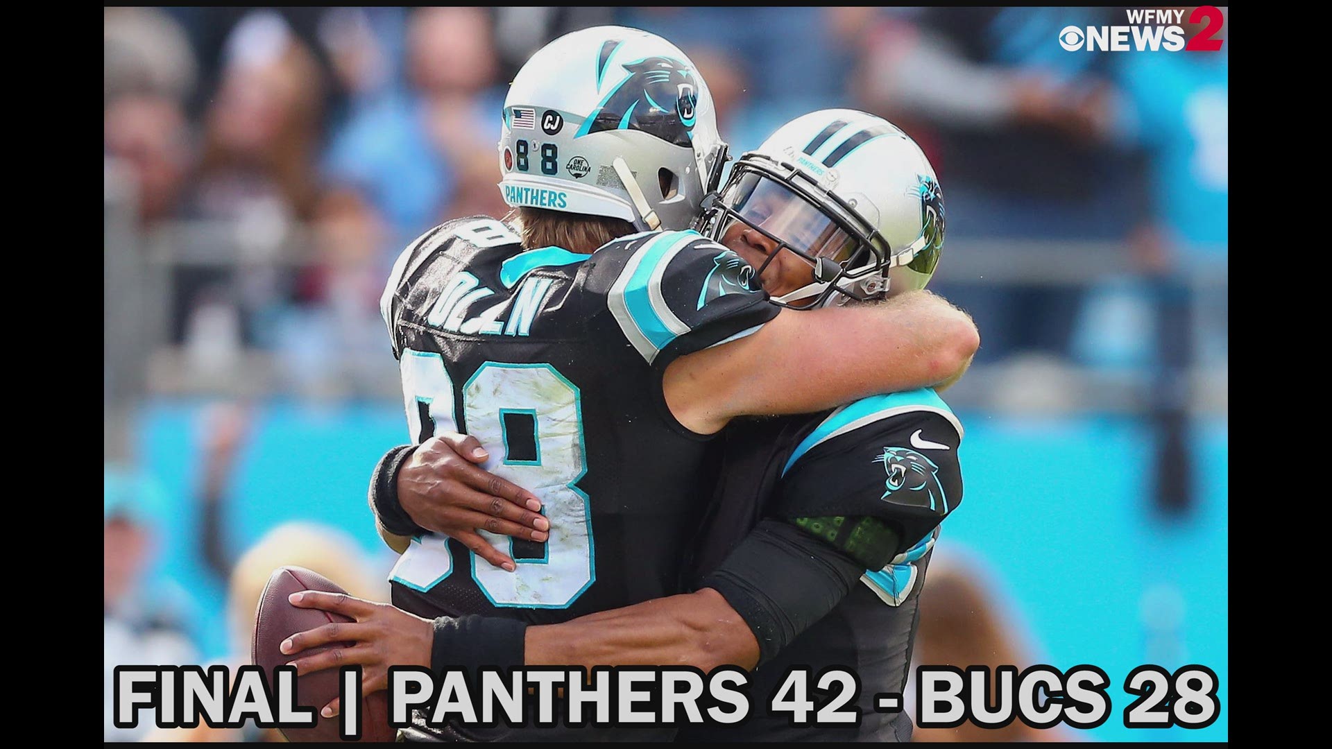 Panthers Hold Off Buccaneers 42-28 For 10th Straight Home Win