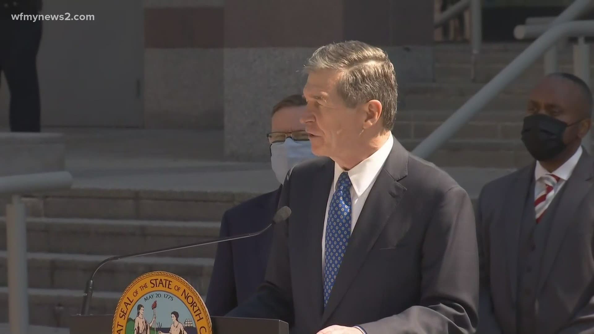 Gov. Roy Cooper and lawmakers announced a new bill to reopen public schools across the state for in-person learning.