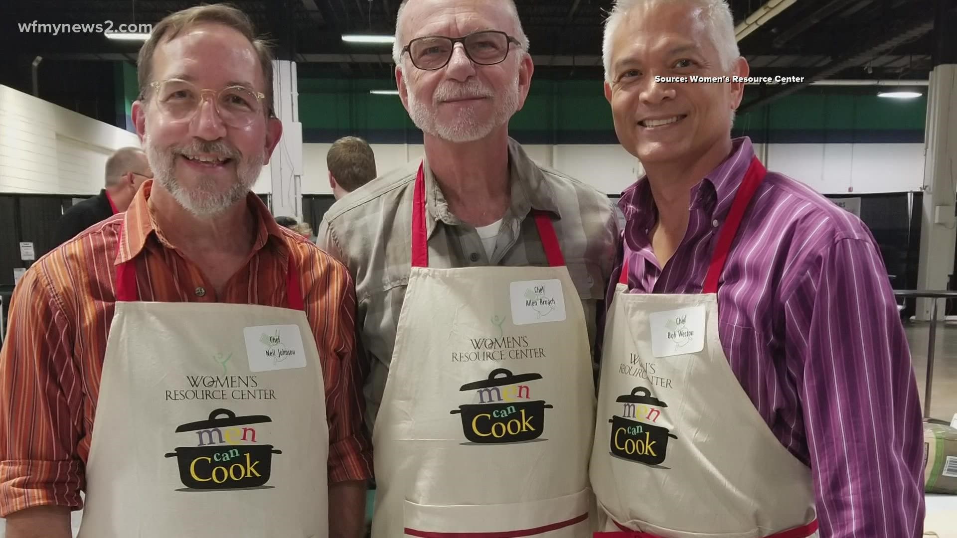 The ‘Men Can Cook’ fundraiser is the Women’s Resource Center of Greensboro’s largest fundraiser, and it’s back after a year off.