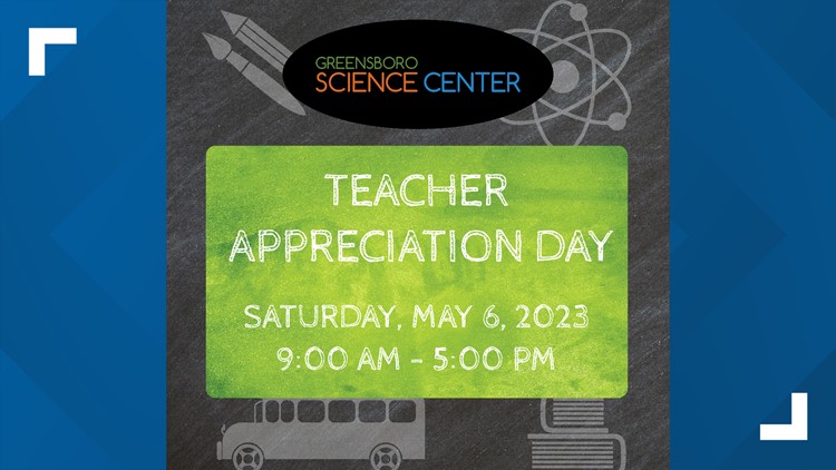 Greensboro Science Center celebrates teacher appreciation day