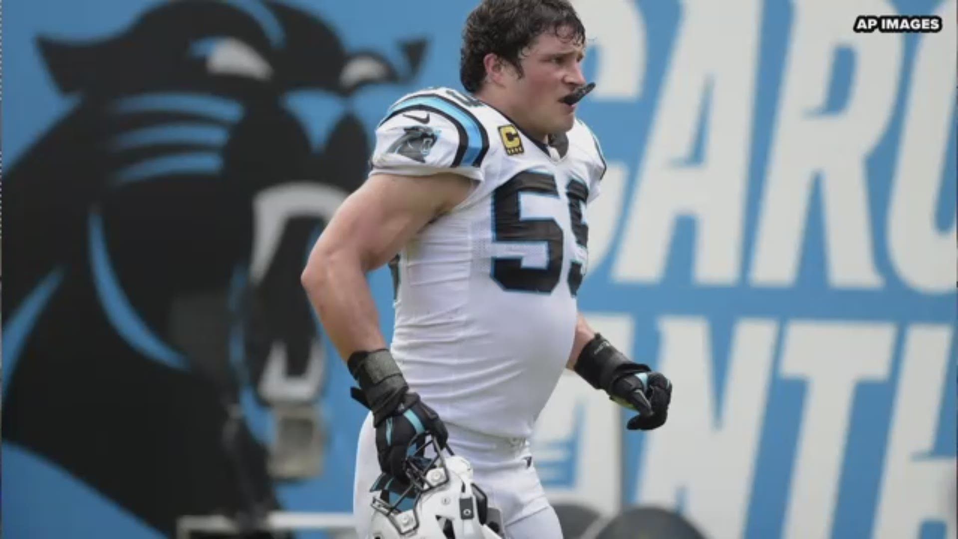 In my heart I know it's the right thing to do,' Luke Kuechly