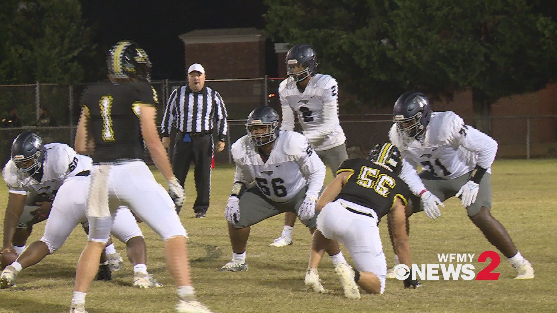 East Forsyth is now 8-0 on the season after beating Reynolds 61-14