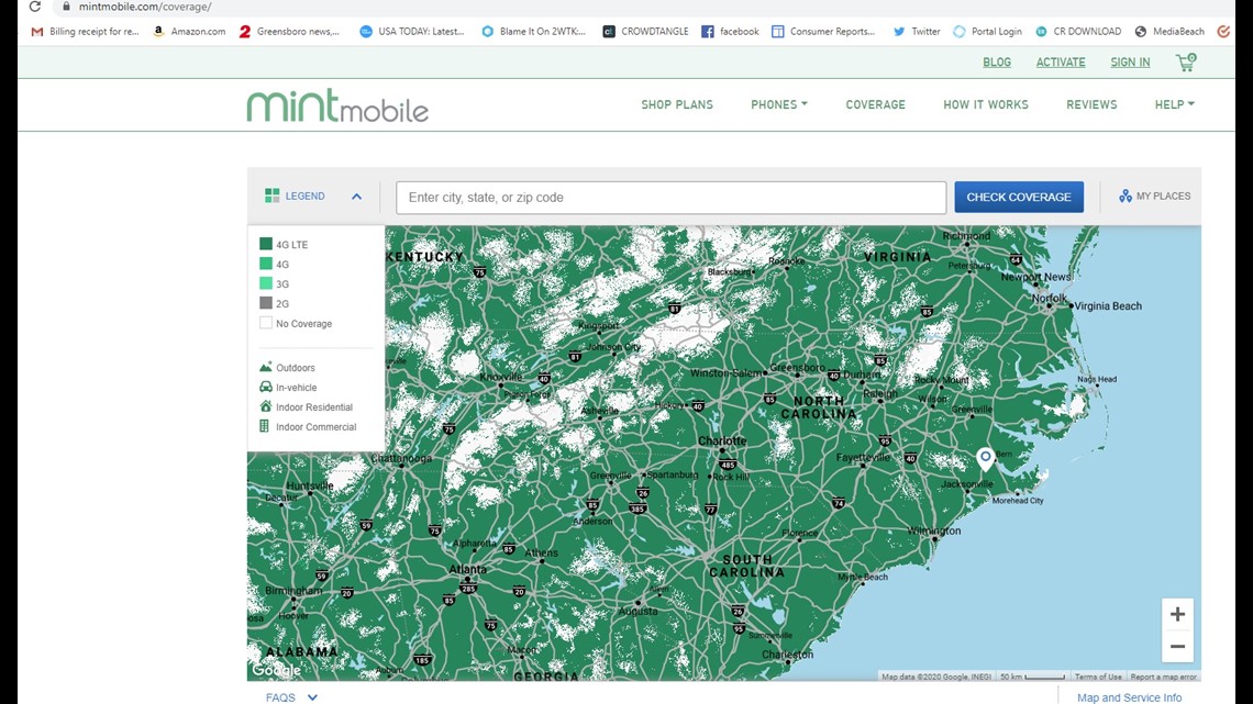 mint mobile coverage area