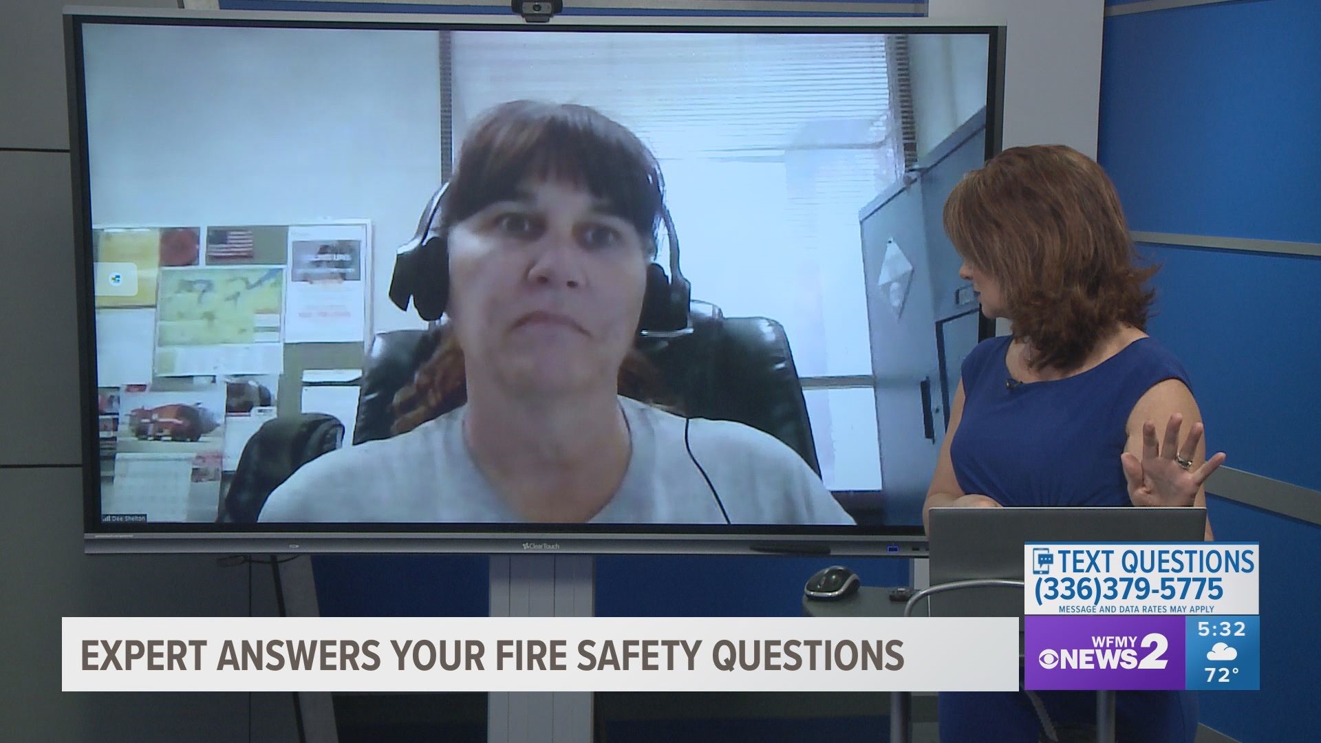 An educator from the Greensboro Fire Department shares ways to keep gatherings safe.