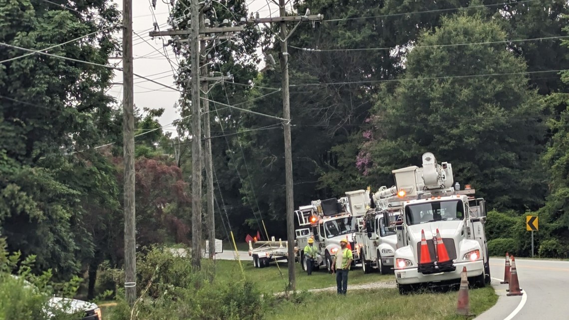 Duke Energy reported power outages in Summerfield and Oak Ridge ...