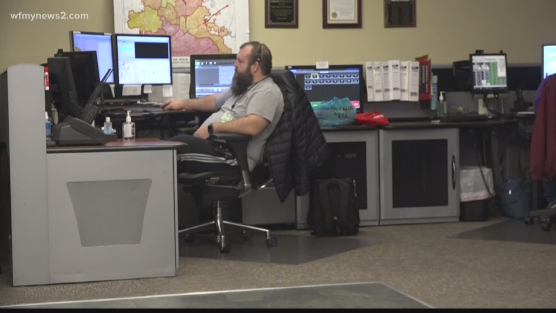 High Point 911 Supervisor David Wilson says it's heartbreaking for the families involved in the shootings and emergencies, and it's also hard on the dispatchers.