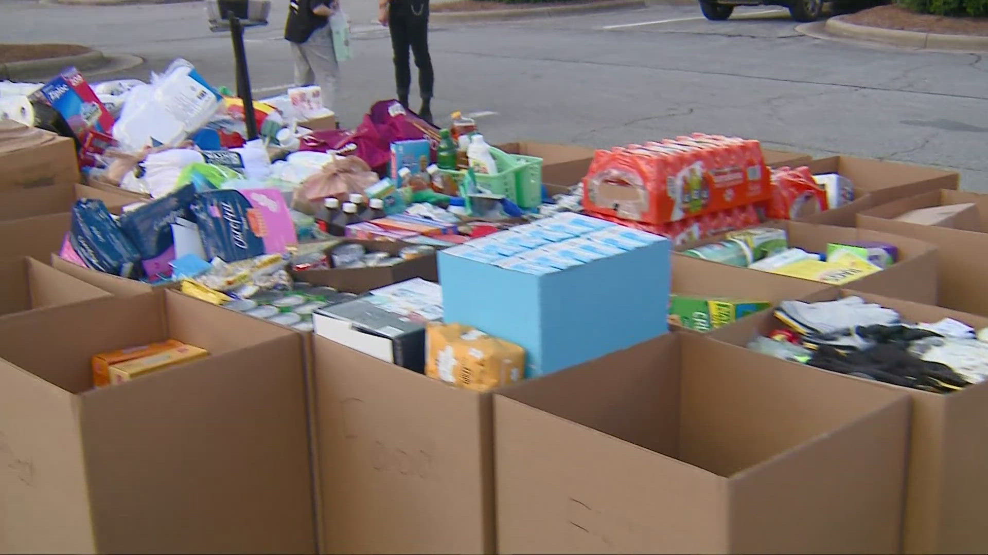 WFMY News 2 knows people in the Triad want to help. So we hosted a drive to get some of the most needed supplies to impacted communities to our west.