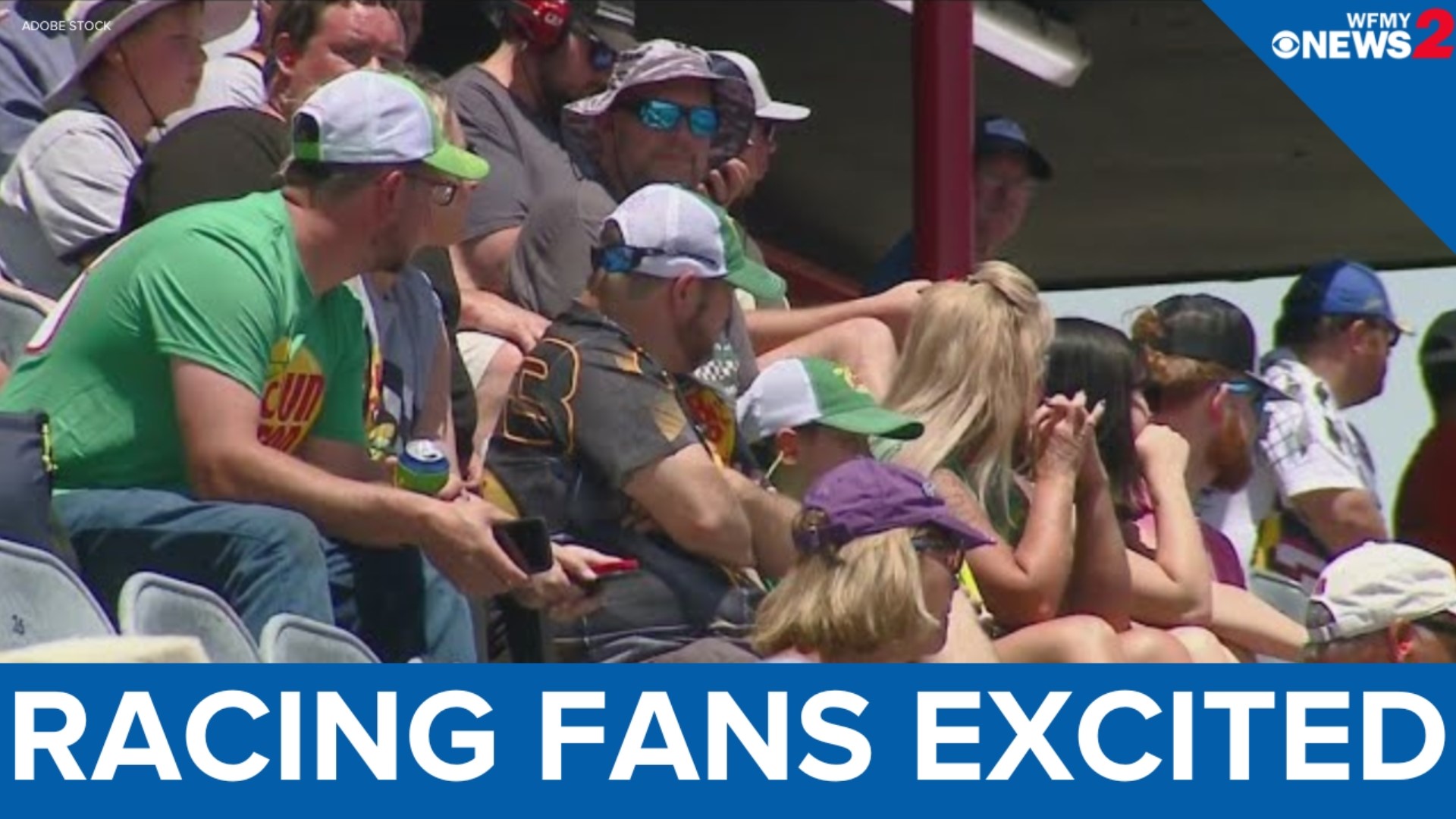 It’s the first day of racing at North Wilkesboro Speedway and fans are ready to see their favorites.