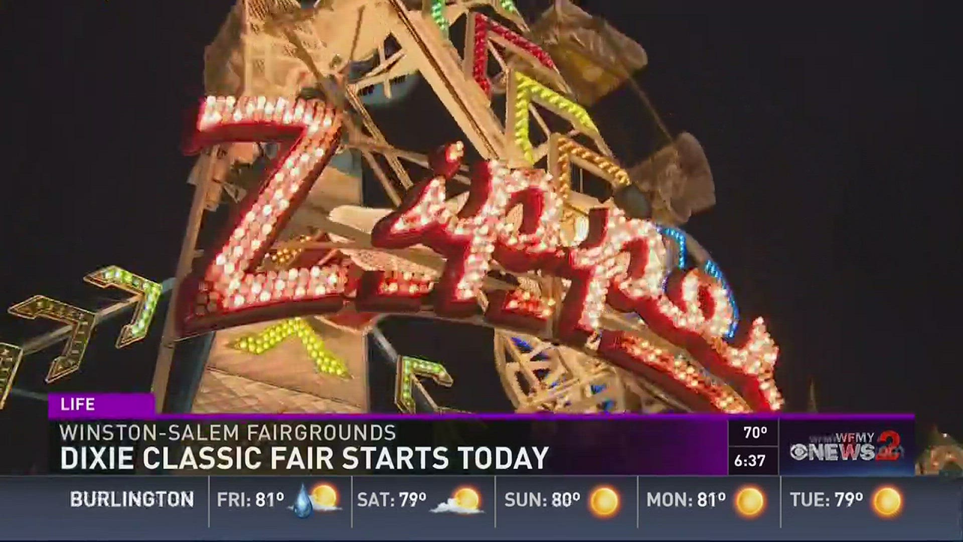 134th Dixie Classic Fair Begins