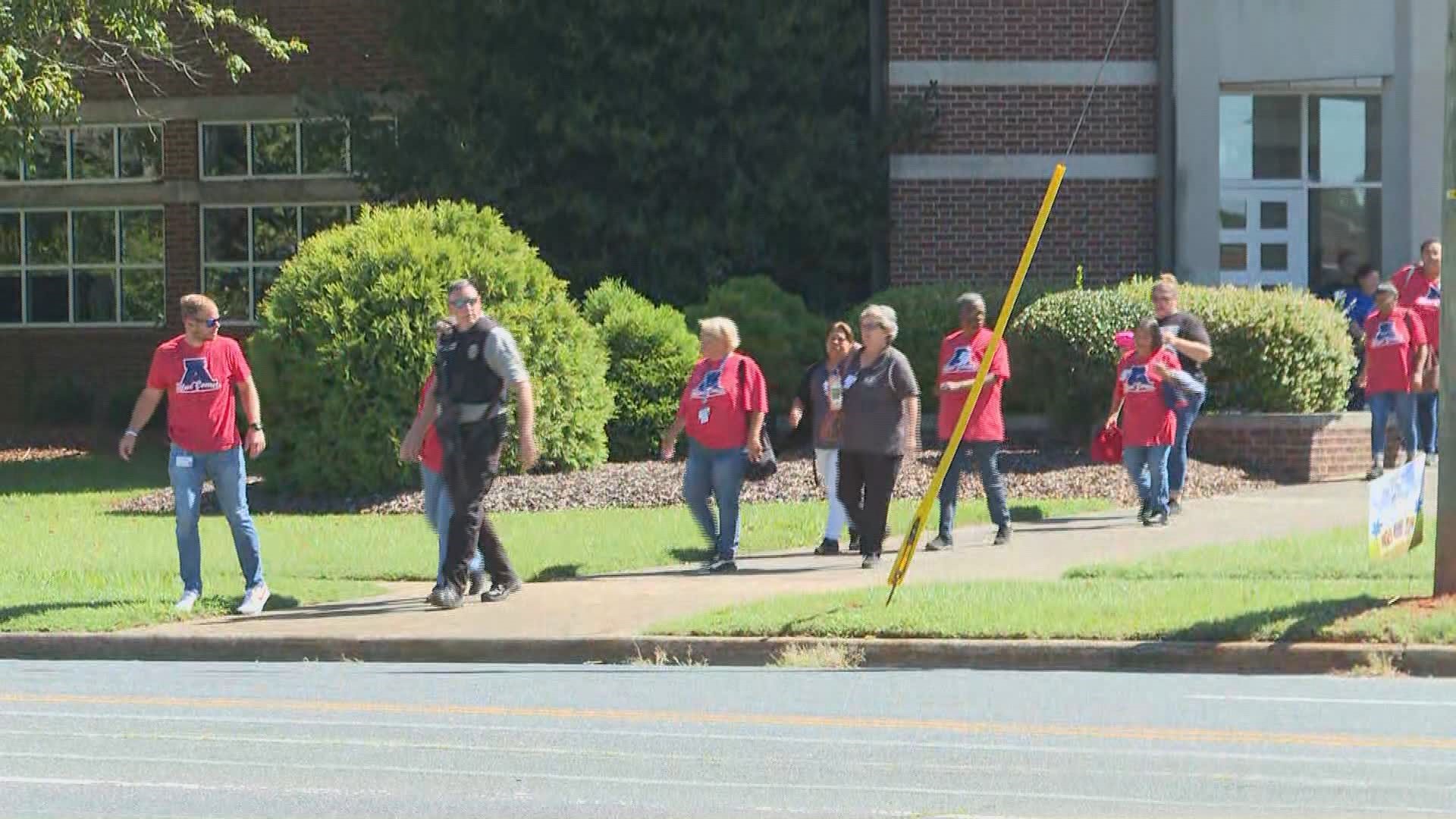 Asheboro High School evacuated after threat reported | wfmynews2.com