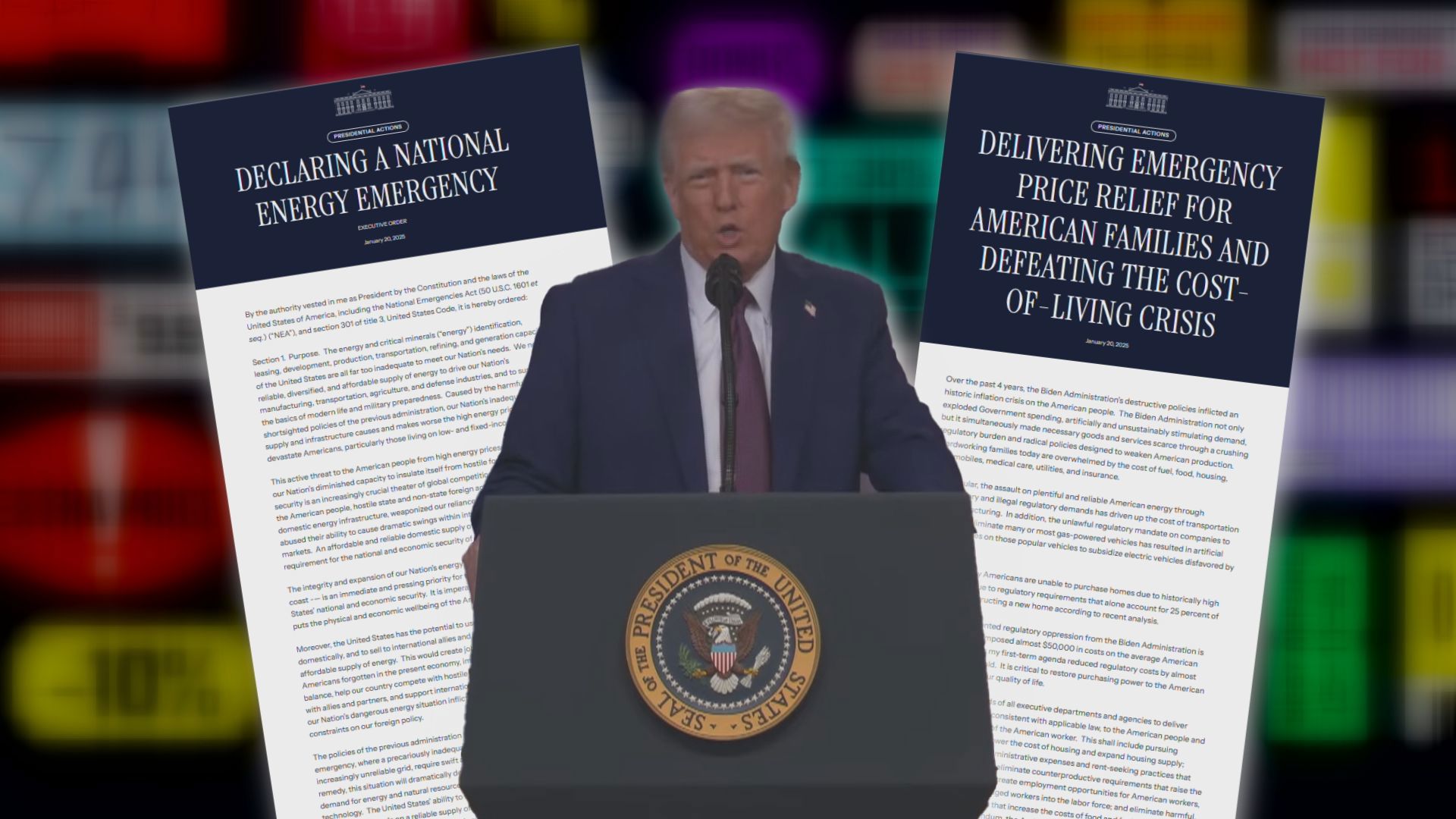 Trump’s promise to lower prices: What has he done in first 9 days ...