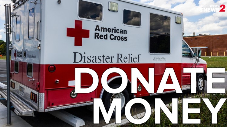 Red Cross: The best way to donate is money