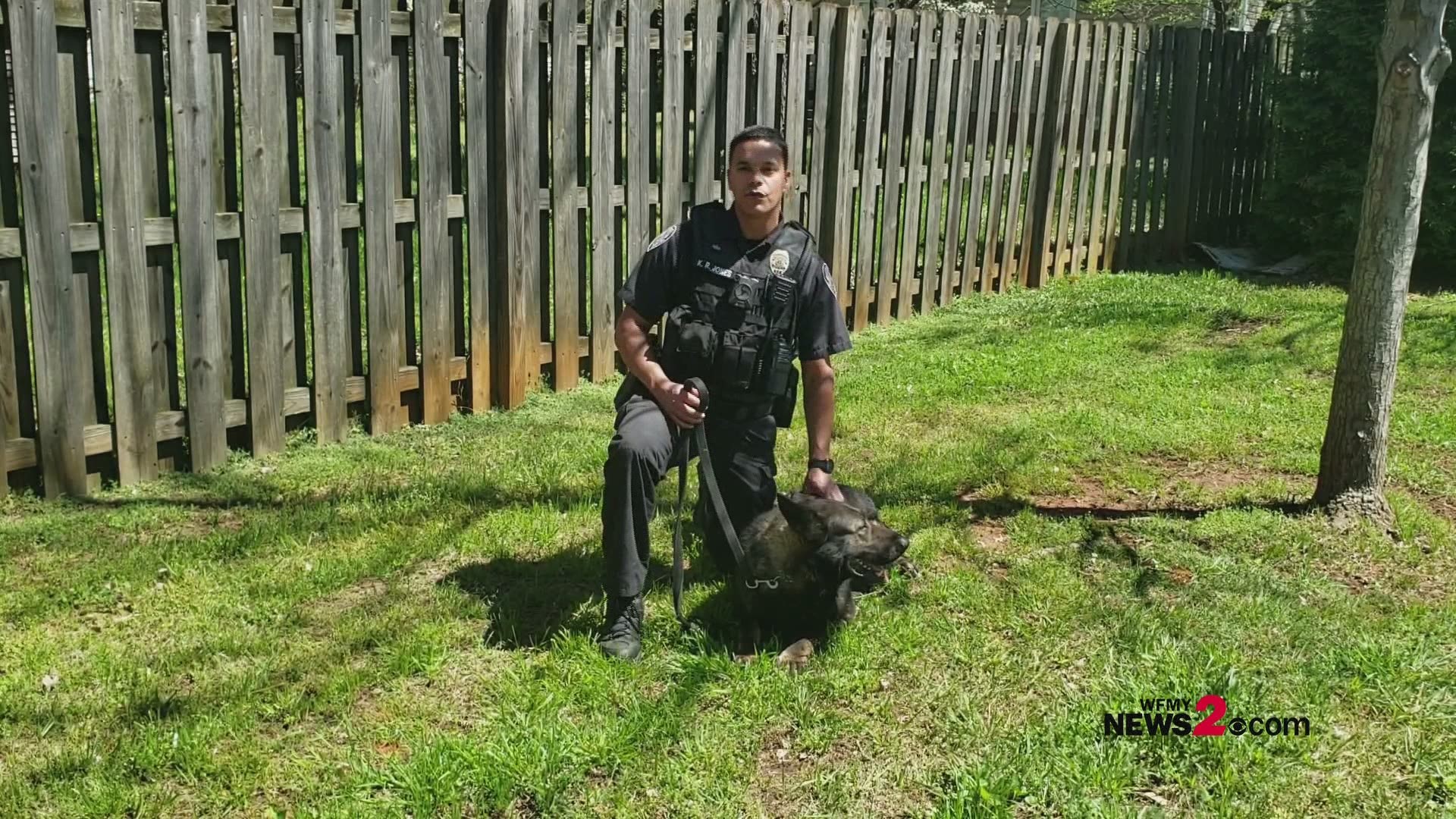 Greensboro Police Department's K9 Unit wishes 2 The Rescue a happy 10 years of helping shelter dogs and cats across the Triad find forever homes.