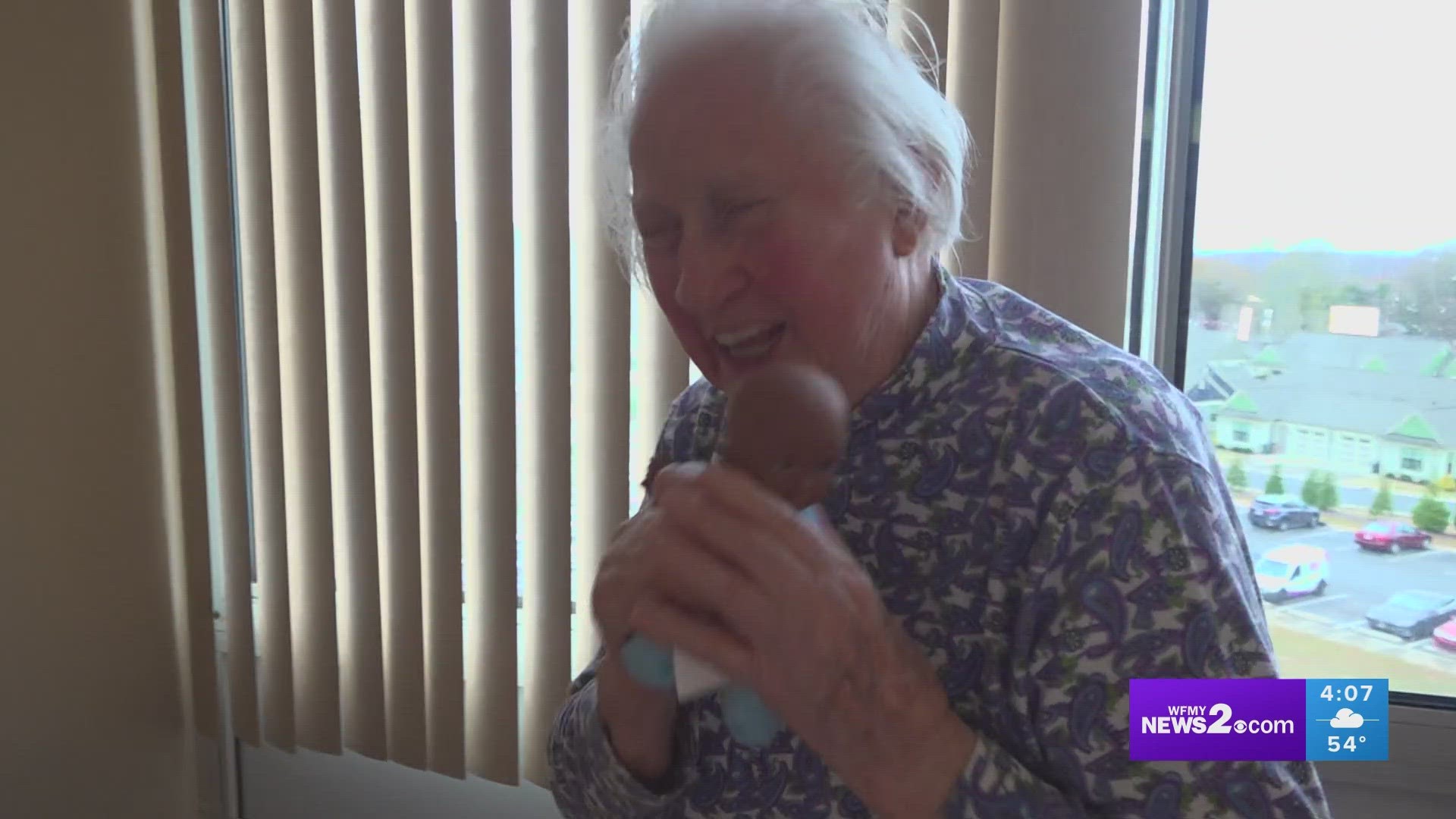 At 98 years young, it hasn't stopped Leila Mae Comings from helping those families in need.