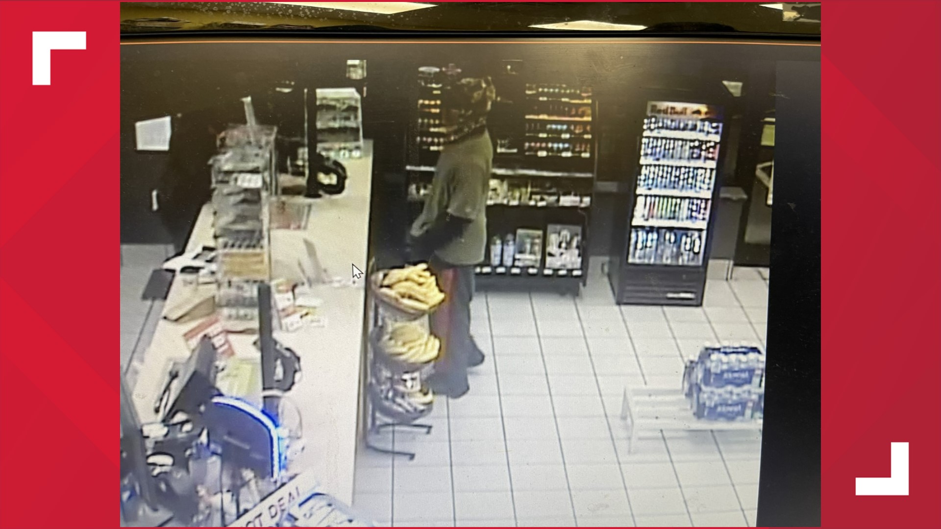 Burlington police are searching for the man that robbed the Refuel convenience store at gunpoint late Tuesday night.