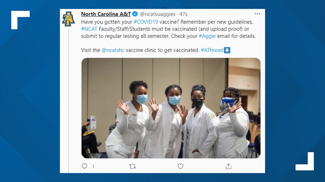 NC A&T requiring faculty, students and staff to be vaccinated - Vimarsana News