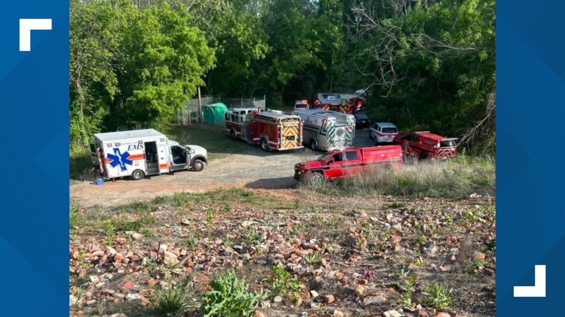 Minor airlifted after 30-foot fall into hole near Worthville Dam, fire ...