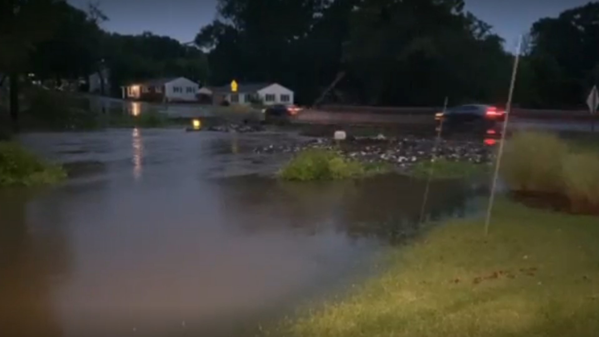 Flooding at South Buffalo Creek.