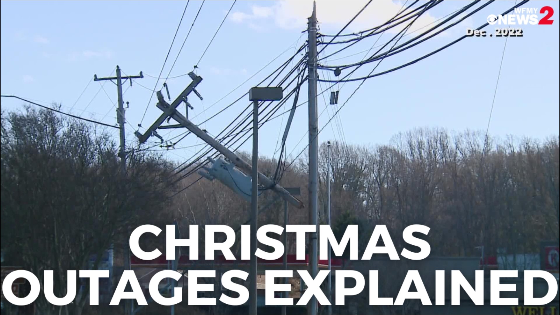 More than 500,000 people lost power on Christmas Eve after Duke Energy initiated rolling blackouts.