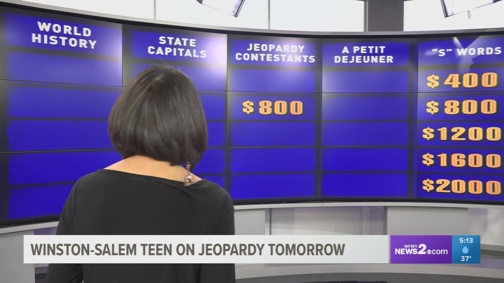 Rohan Kapileshwari from Winston-Salem will be on Teen Jeopardy Tuesday.