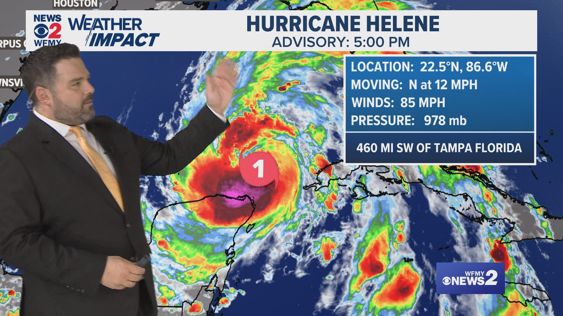 Hurricane Helene is getting stronger. What will it mean for North Carolina by Friday? Chief Meteorologist Tim Buckley explains.