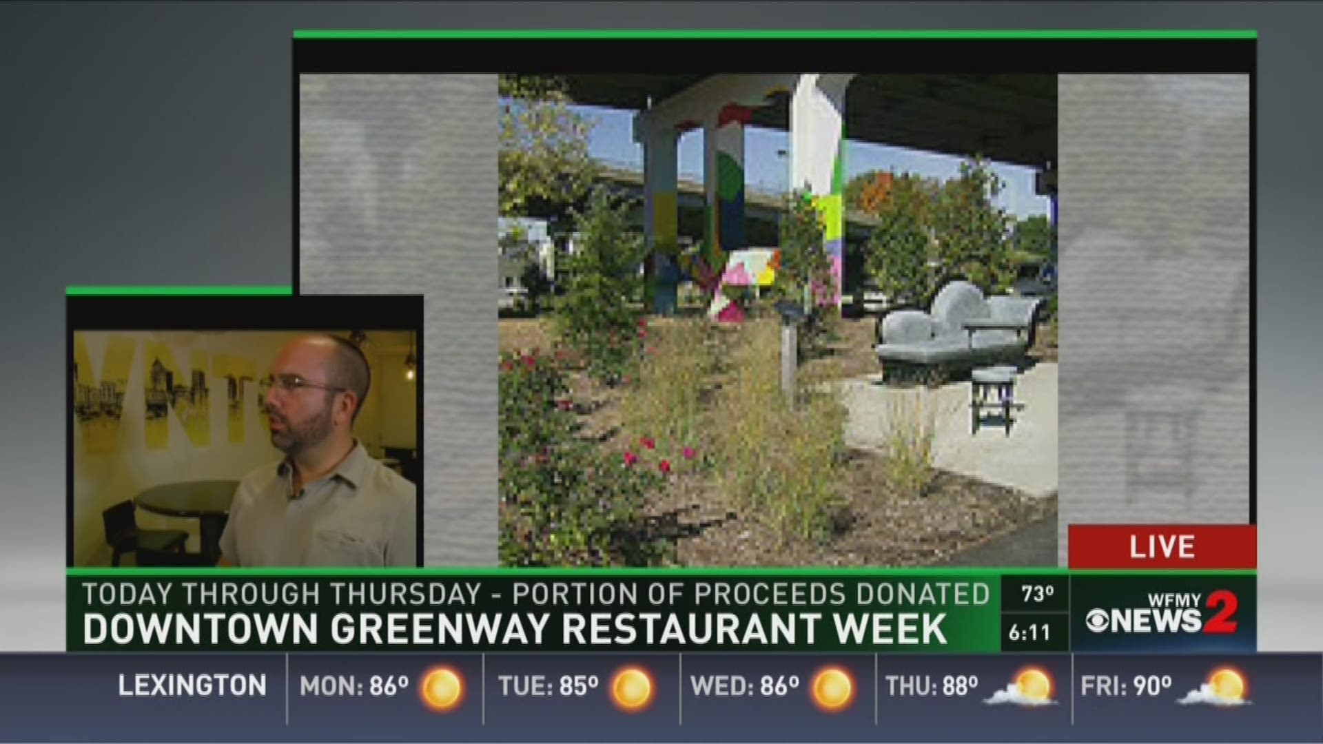Downtown Greenway Restaurant Week Starts