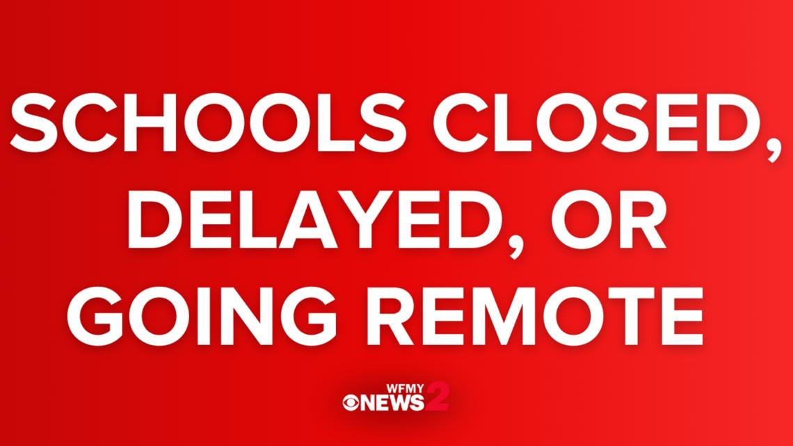 Triad school closings, delays and remote days for Wednesday, February 12