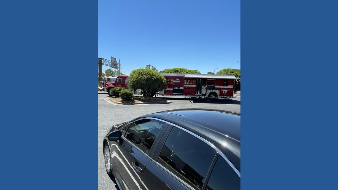 HAZMAT crews respond to S. Stratford Road, access to shopping plaza limited