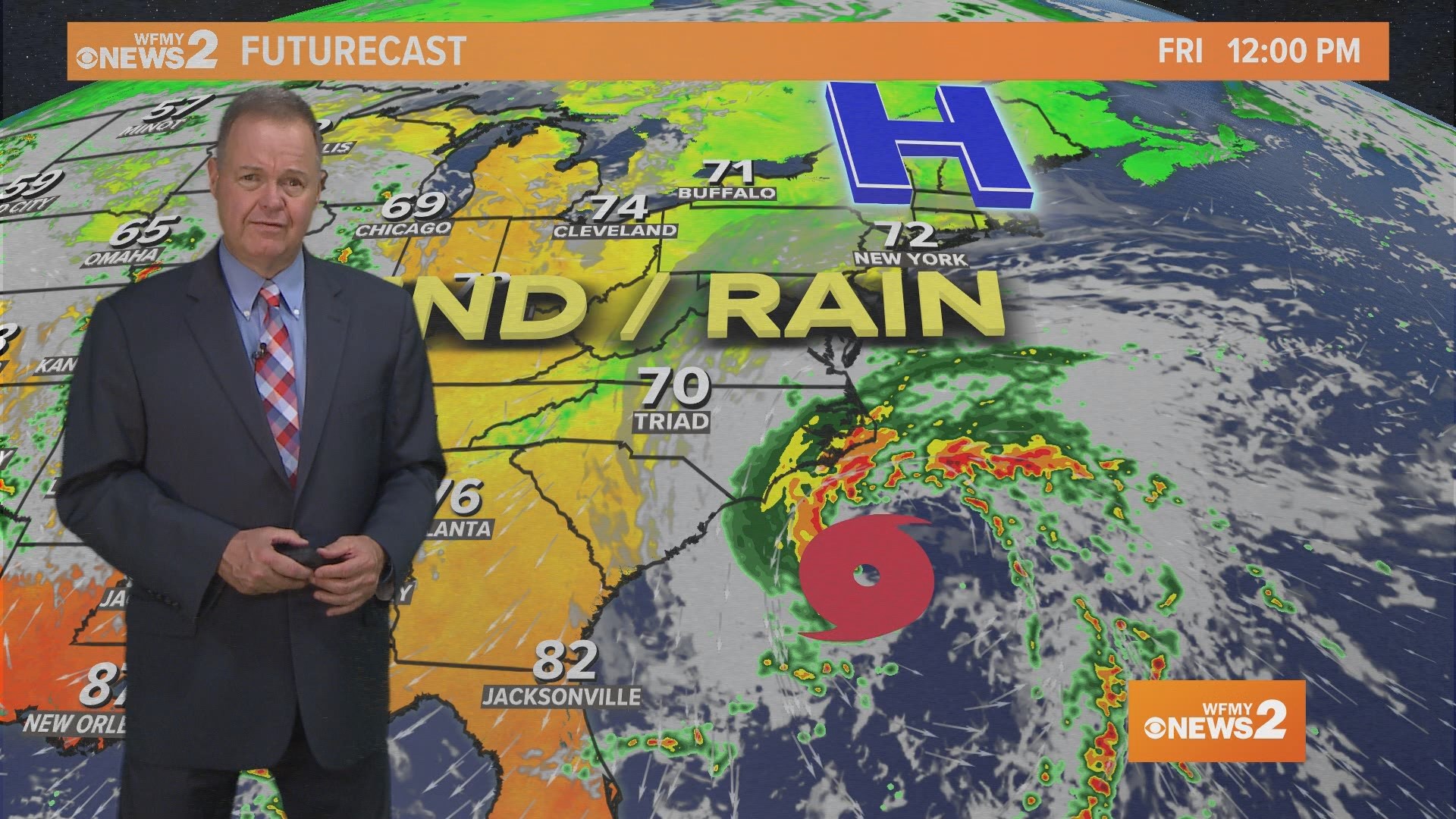 Ed Matthews gives you a Friday weather update