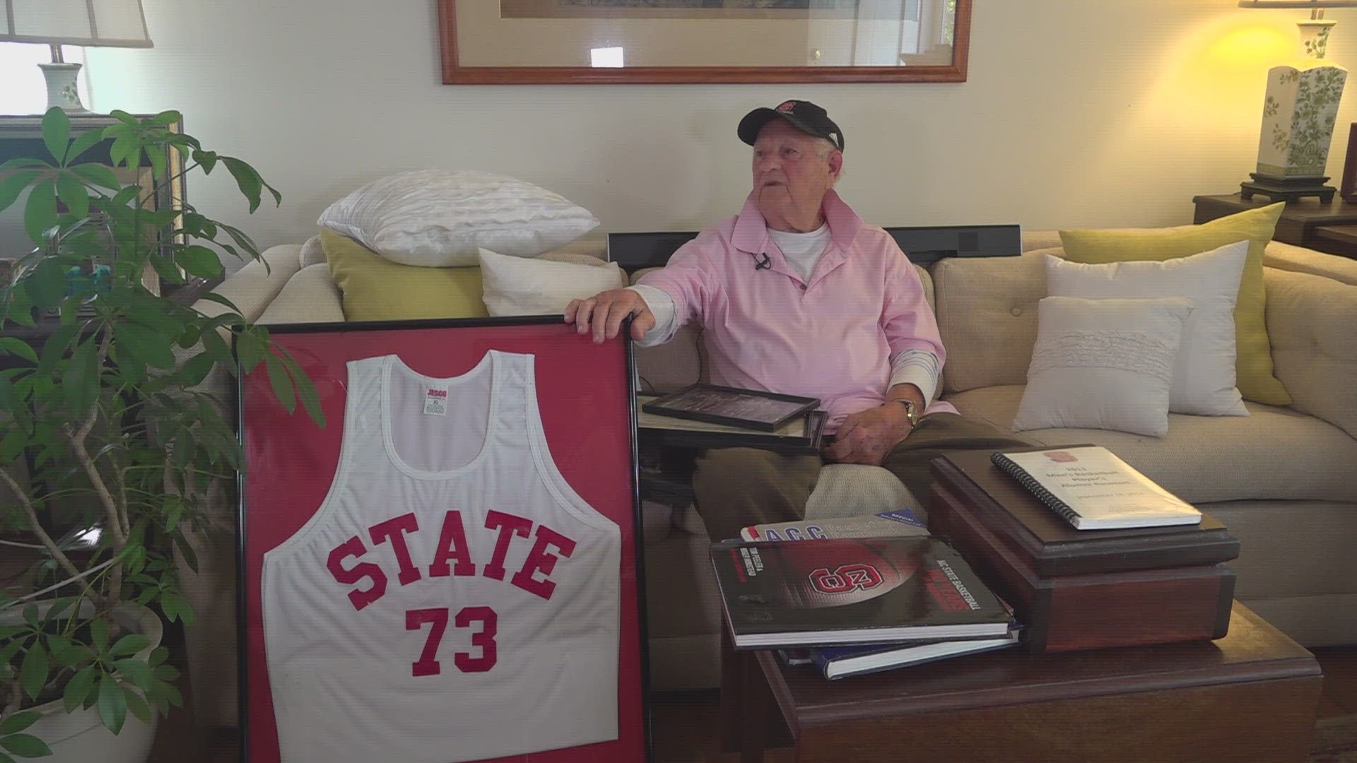 Vic Molodet played for the NC State Wolfpack in the 1950s. Now, he is enjoying the team’s success.