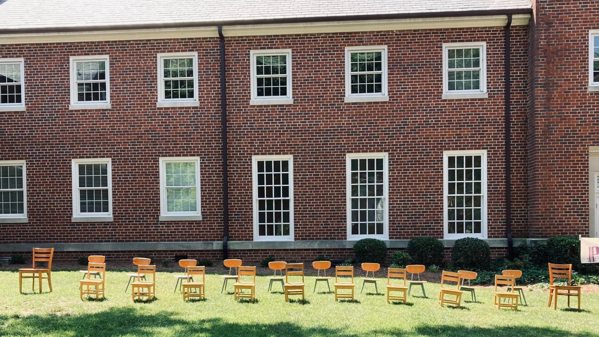 An Eden church sets up memorial to honor the lives lost in Uvalde