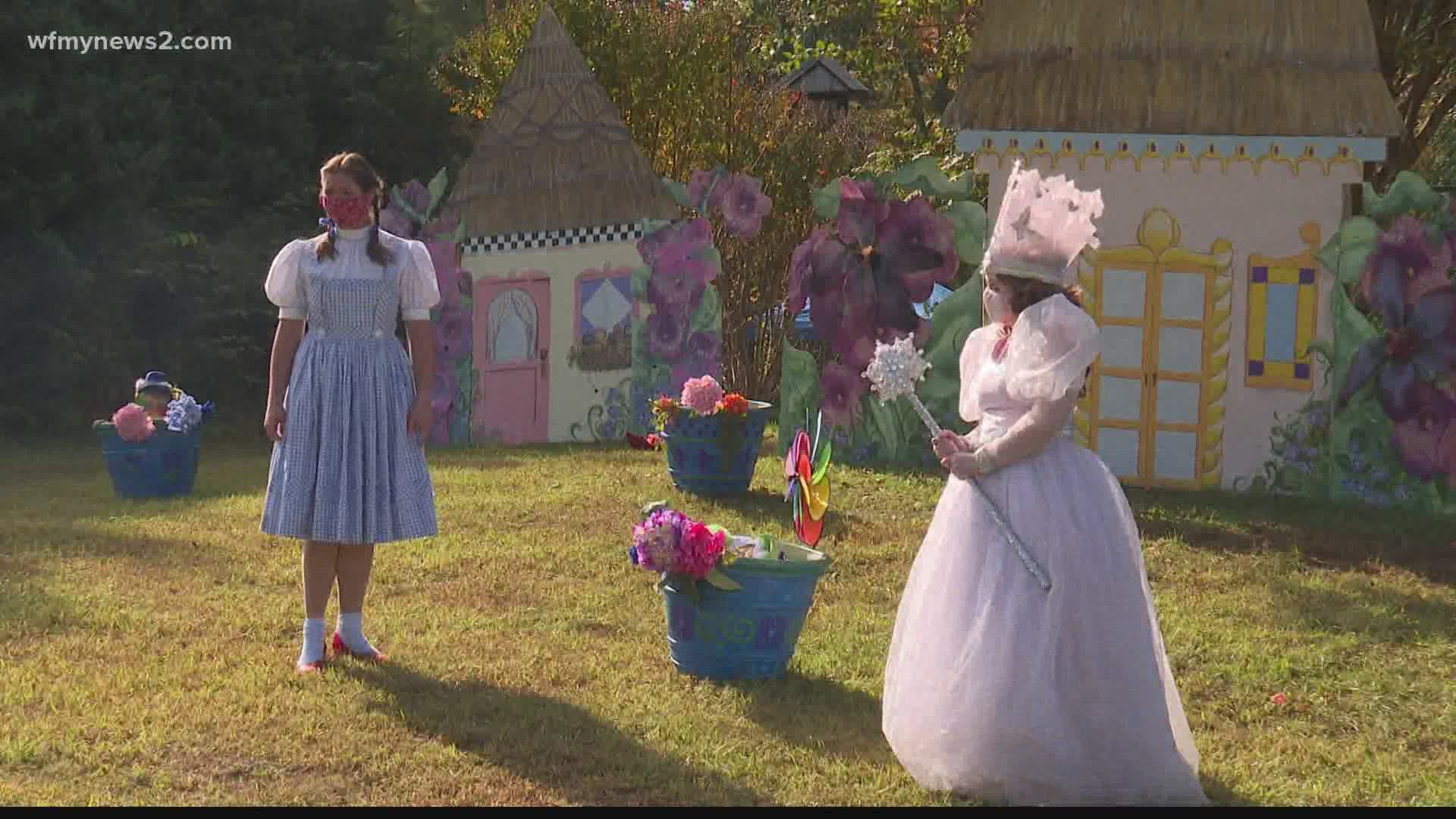 The Community Theater of Greensboro is putting on a “Wizard of Oz” showing. The performance will be staged outside on a local farm trail.