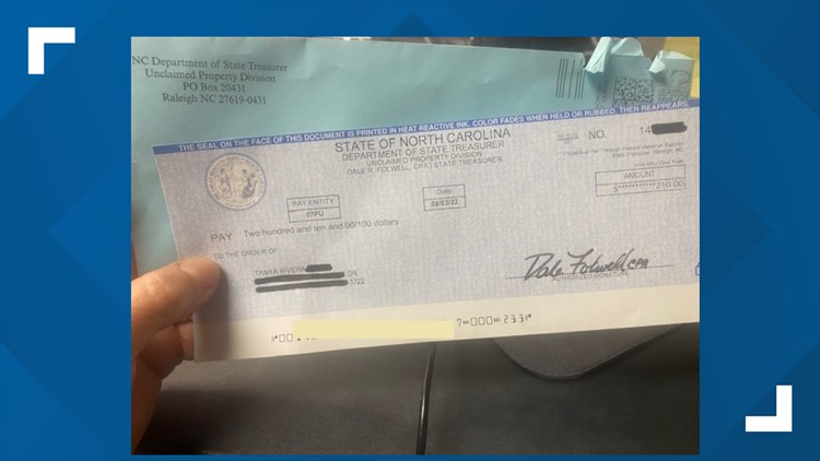 Get your check from NC unclaimed cash. How to search and get your money for free
